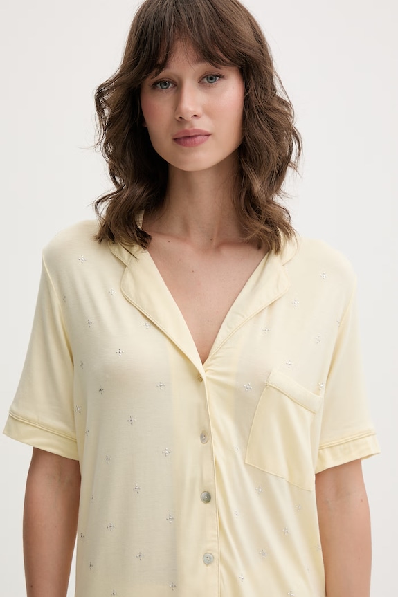 women'secret dvojdielne pyžamo dámske 3593058 žltá