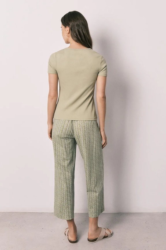 women'secret pigiama a due parti da donna con cotone 3593055 verde AW26