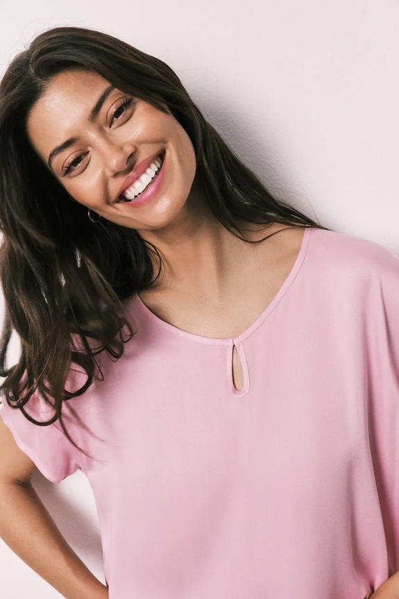women'secret pižama ženska viskozna roza 3593089