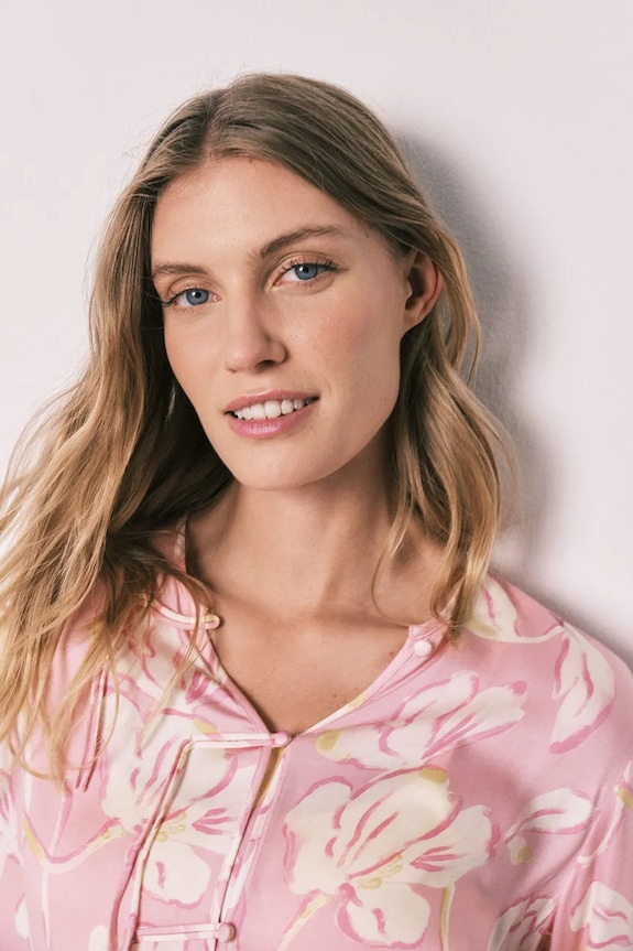 women'secret dvodelna pižama ženska viskozna roza 3593083