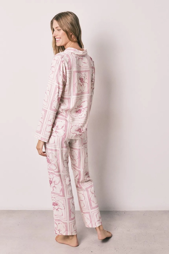 women'secret dvojdielne pyžamo dámske z viskózy 3593082 béžová AW26