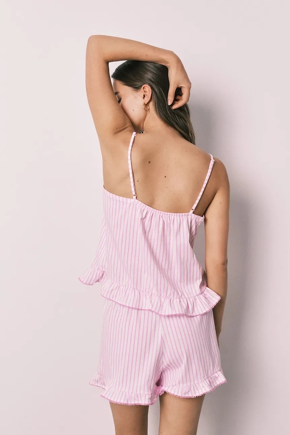 women'secret pyžamo dámské bavlněné 3133522 růžová AW26