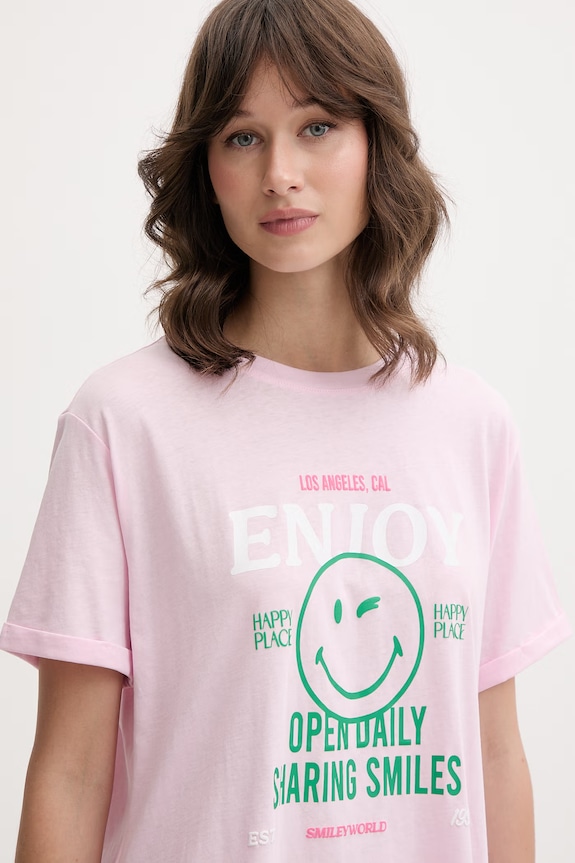Oblečenie Women'secret dvojdielne pyžamo dámske bavlnené 3133531 ružová