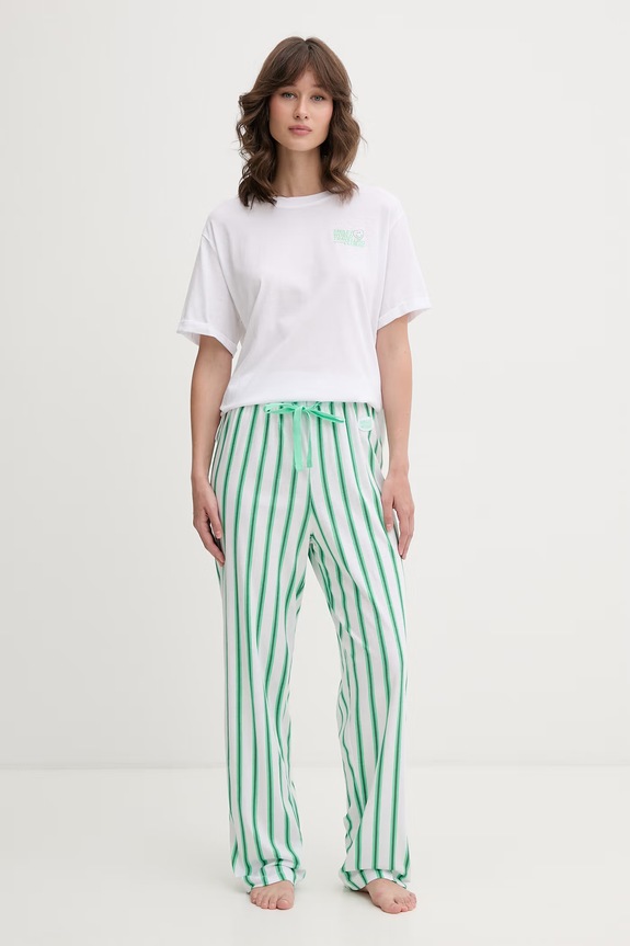 women'secret dvoudílné pyžamo dámské bavlněné 3133542 bílá AW26