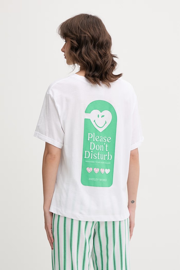 women'secret dvoudílné pyžamo dámské bavlněné bílá 3133542
