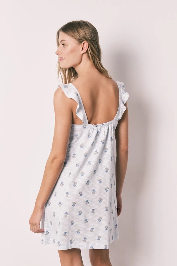 women'secret spalna srajca ženska bombažna 4363639 bela AW26