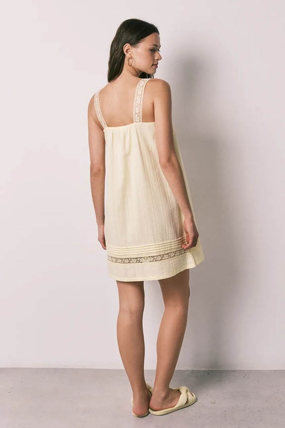 women'secret cămașă de noapte pentru femei, cu vâscoză 4363635 galben AW26