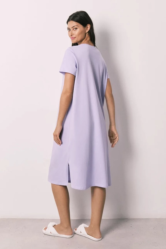 women'secret nočná košieľka dámska bavlnená 4443623 fialová AW26