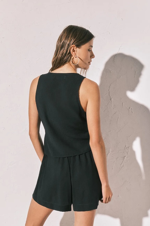 women'secret komplet damski z wiskozą 4853726 czarny AW26
