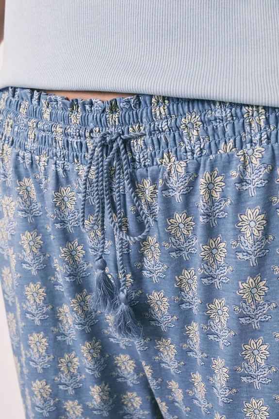 women'secret πιτζάμα γυναικεία βαμβακερή 3593069 μπλε