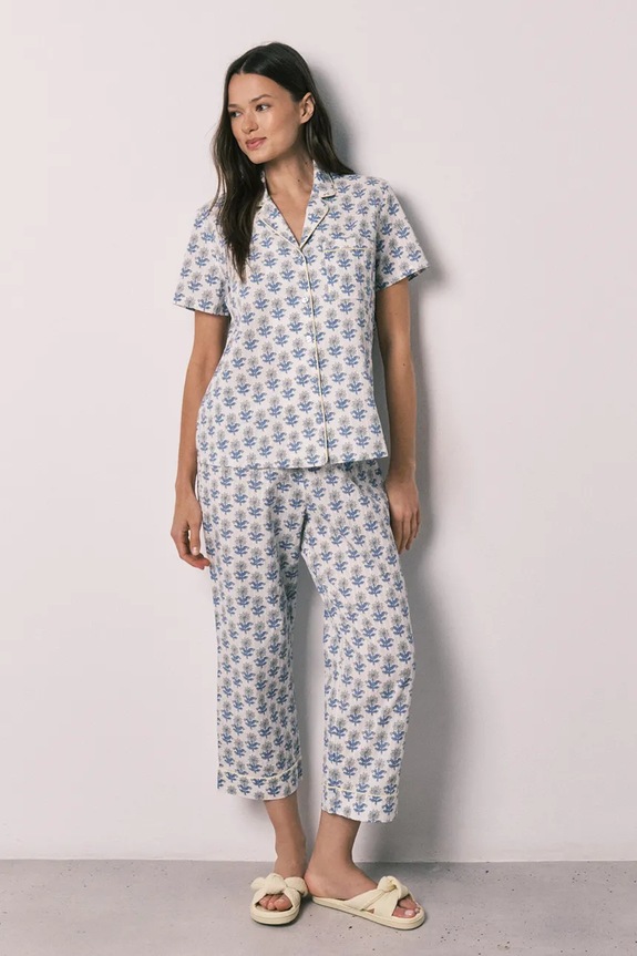 women'secret pidžama ženska od pamuka plava 3593078