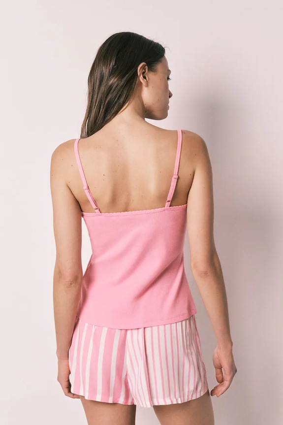 women'secret pidžama za žene s pamukom 3593084 roza AW26