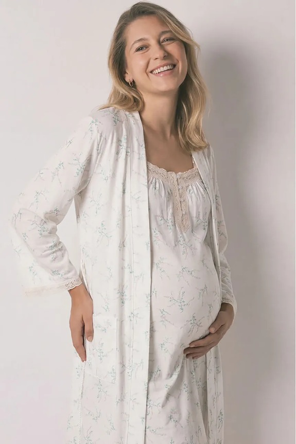 Odjeća women'secret kućni ogrtač za žene s modalom 2173142 bež