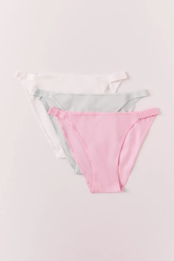 women'secret figi damskie bawełniane z elastanem 3-pack multicolor 4933690