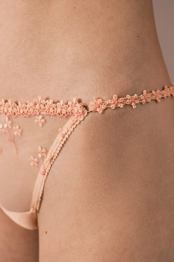 women'secret stringi damskie pomarańczowy 4213793