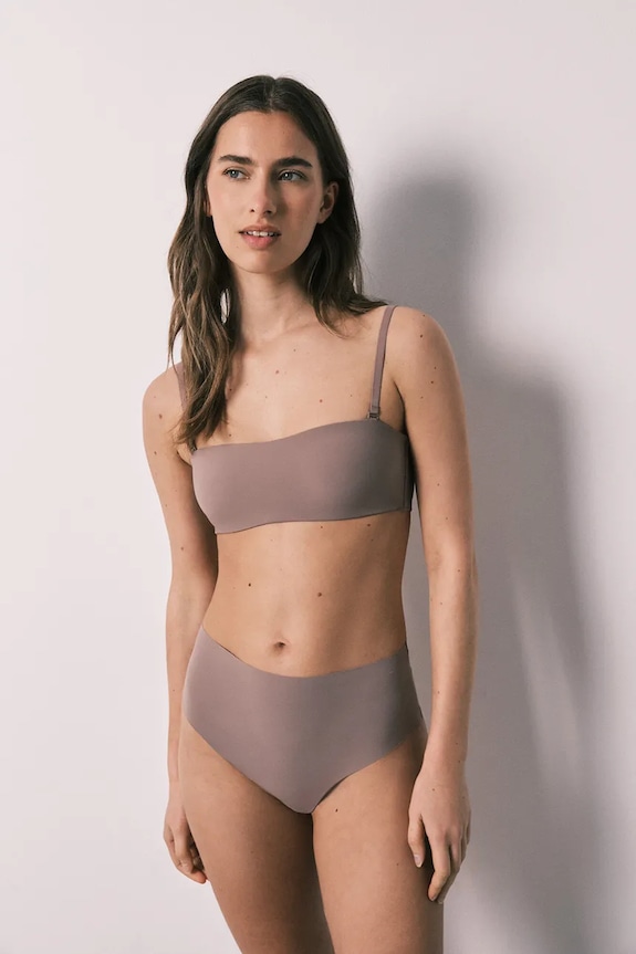 women'secret biustonosz 4023421 brązowy