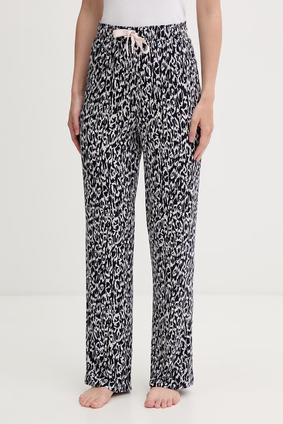 BOSS пижамные штаны для женщин с вискозой CI Design_Pants тёмно-синий 50562369