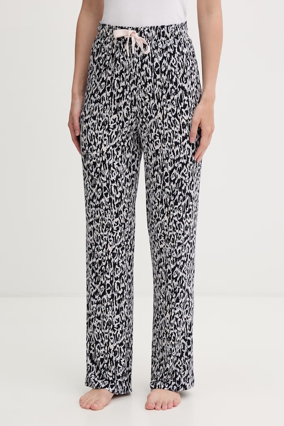 BOSS пижамные штаны для женщин с вискозой CI Design_Pants тёмно-синий 50562369