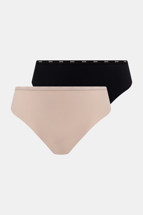 BOSS figi damskie 3P MICRO BRIEF 3-pack beżowy 50566489