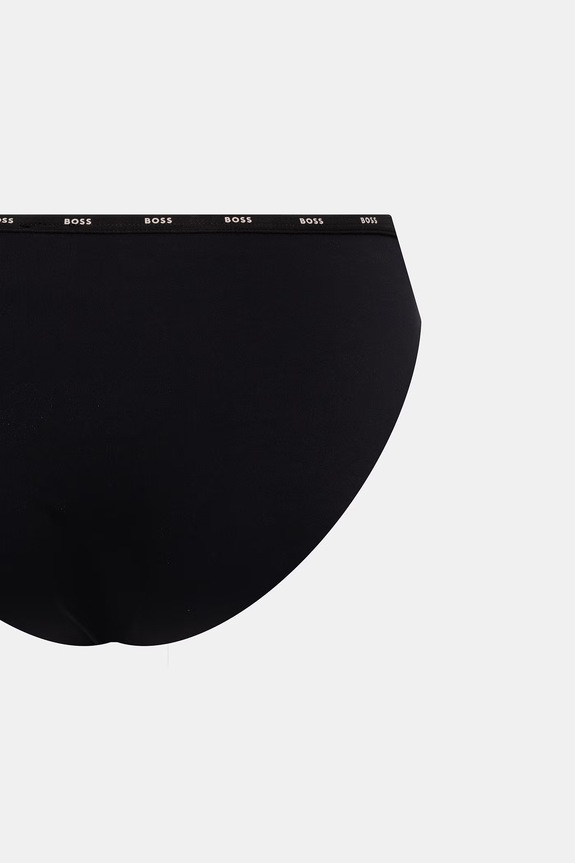 BOSS klasične ženske hlačke 3P MICRO BRIEF paket 3 kosov 50566489 črna
