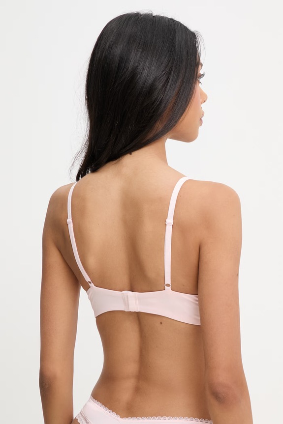 Oblačila HUGO nedrček T-SHIRT BRA UNIQUE 50545719 roza