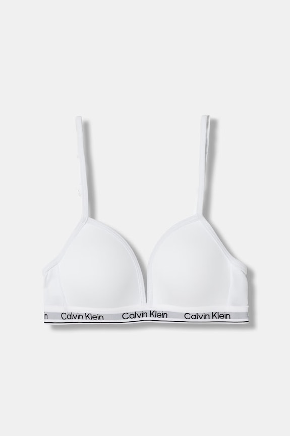 Calvin Klein Underwear braletka dziecięca bawełniana z elastanem biały G80G800746.9BY2