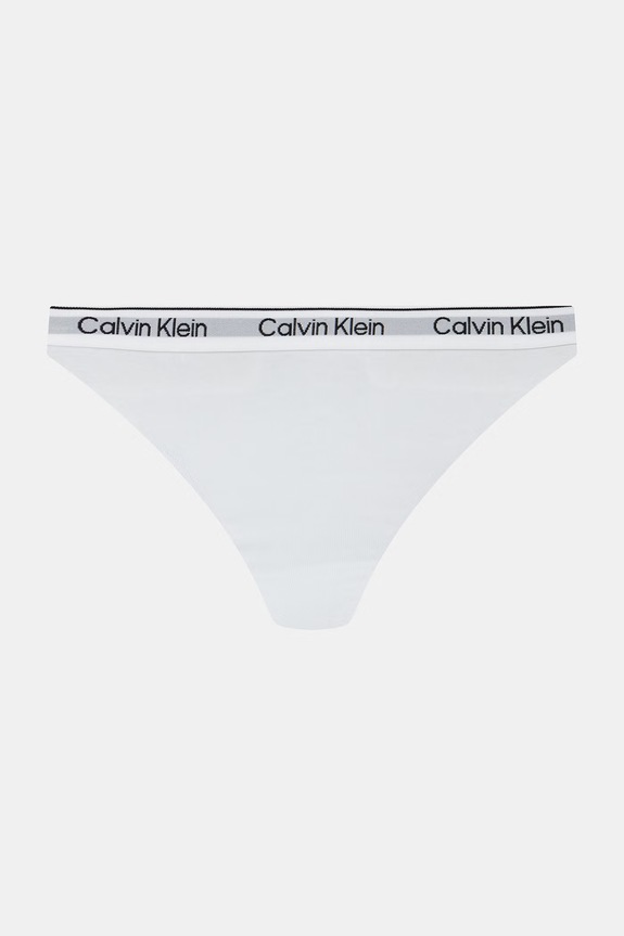 Calvin Klein Underwear figi dziecięce bawełniane z elastanem 2-pack G80G800726.9BY2 biały AW26