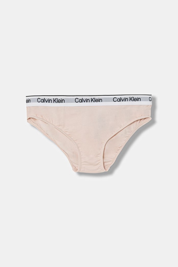 Dziewczynka Calvin Klein Underwear figi dziecięce bawełniane z elastanem 2-pack G80G800726.9BY2 różowy