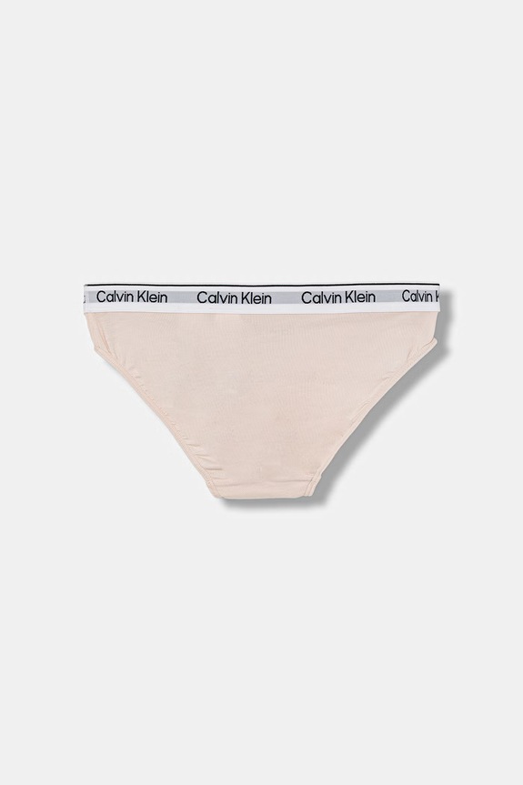 Calvin Klein Underwear figi dziecięce bawełniane z elastanem 2-pack G80G800726.9BY2 różowy