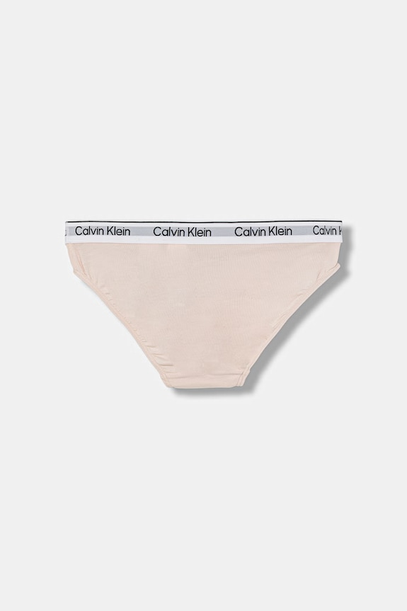 Calvin Klein Underwear figi dziecięce bawełniane z elastanem 2-pack G80G800726.9BY2 różowy