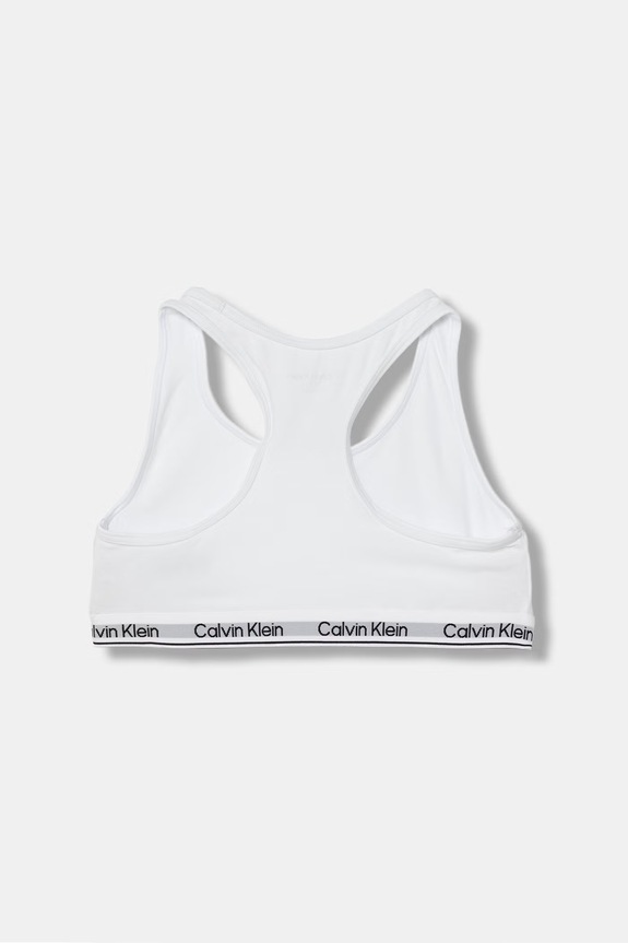Calvin Klein Underwear Σουτιέν παιδικό βαμβακερό με ελαστάν 2-pack μαύρο G80G800742.9BY2