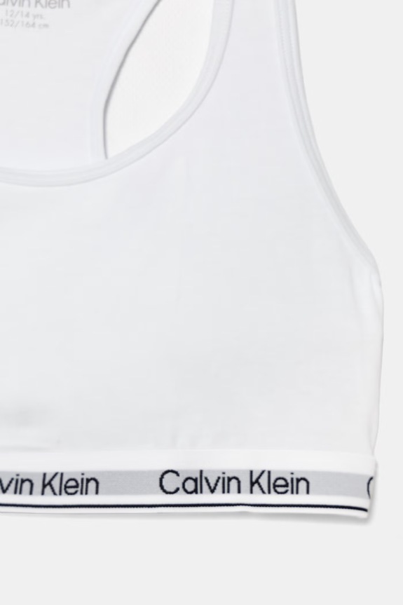 Calvin Klein Underwear Σουτιέν παιδικό βαμβακερό με ελαστάν 2-pack G80G800742.9BY2