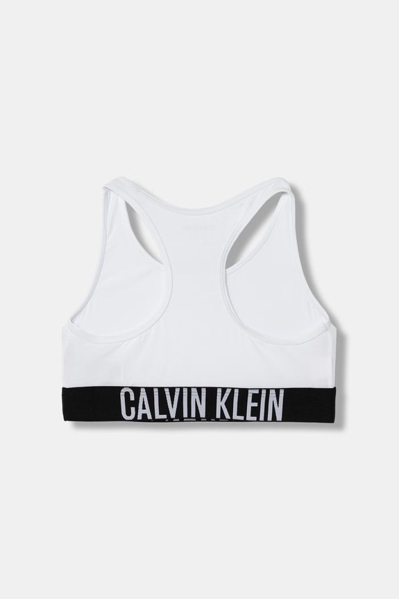 Calvin Klein Underwear biustonosz dziecięcy bawełniany z elastanem 2-pack biały G80G800744.9BY2
