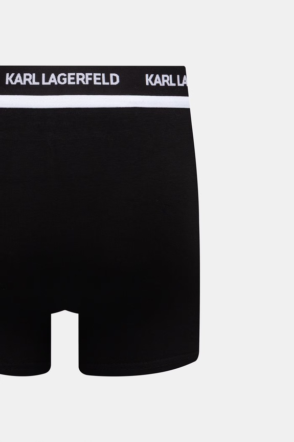 Karl Lagerfeld bokserki dopasowane męskie bawełniane z elastanem 3-pack B3M47001