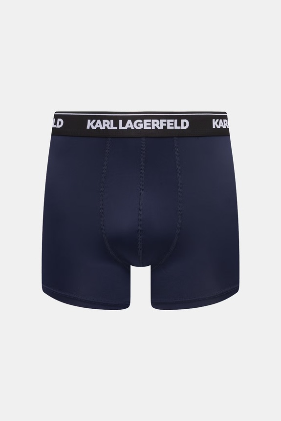 Karl Lagerfeld bokserki dopasowane męskie 3-pack B3M47003 granatowy AW26