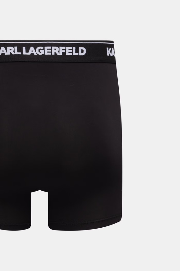 Odjeća Karl Lagerfeld uske bokserice za muškarce 3-pack B3M47003 crna