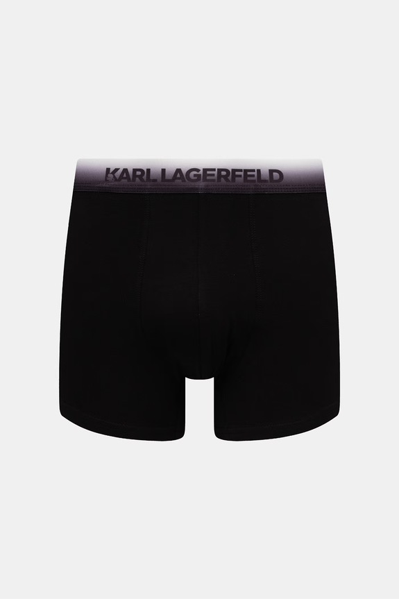 Odjeća Karl Lagerfeld uske bokserice za muškarce od pamuka s elastanom 3-pack B3M47008 crna