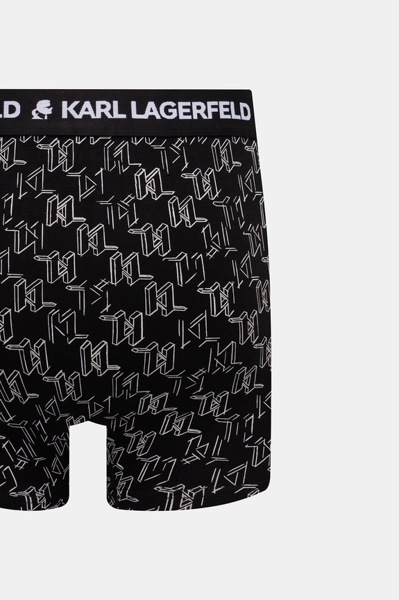 Karl Lagerfeld uske bokserice za muškarce od pamuka s elastanom MONOGRAM 3-pack B3M47030