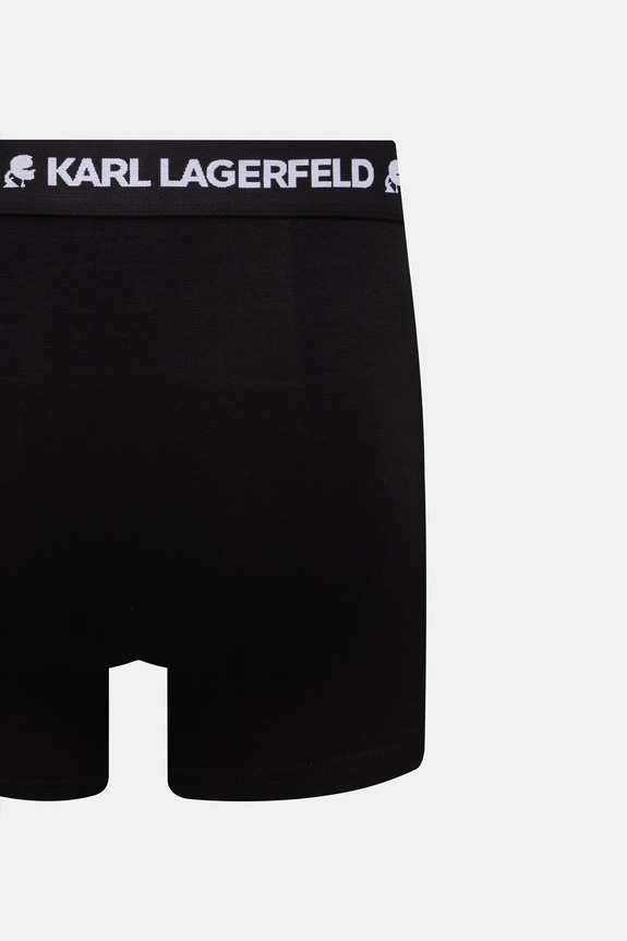 Karl Lagerfeld uske bokserice za muškarce od pamuka s elastanom MONOGRAM 3-pack B3M47030