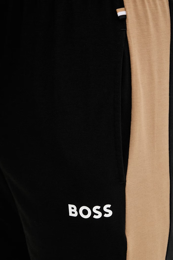 BOSS kratke hlače za spavanje za muškarce s modalom Balance Shorts crna 50566954