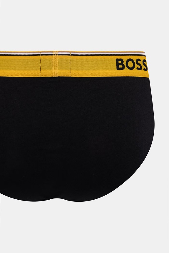 BOSS slip gaće za muškarce od pamuka s elastanom 3-pack 50554683