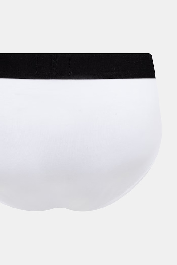 Odjeća BOSS uske bokserice muške od pamuka s elastanom HipBr 3-pack 50546561 bijela