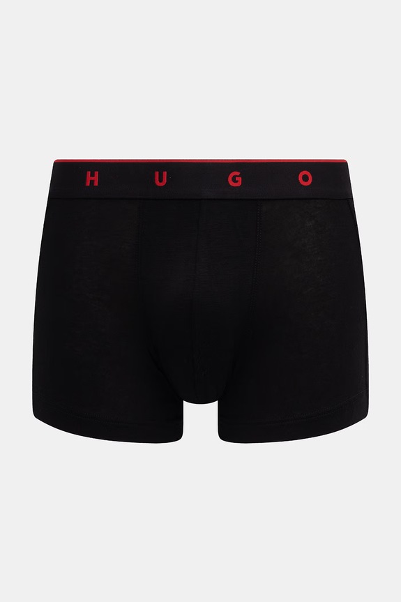 Oblečení HUGO přiléhavé boxerky pánské s modalem TRUNK TRIPLET TITAN 3-pack 50566294 námořnická modř