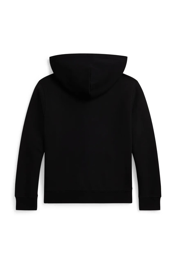 Polo Ralph Lauren dukserica sa kapuljačom za djecu s pamukom 323A95762005 crna AW26