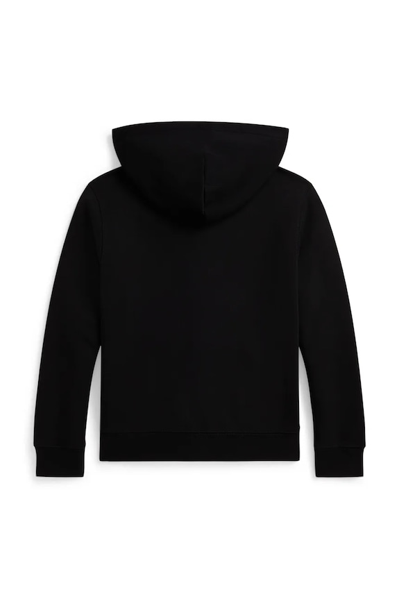Polo Ralph Lauren dukserica sa kapuljačom za djecu s pamukom 323A95762005 crna AW26