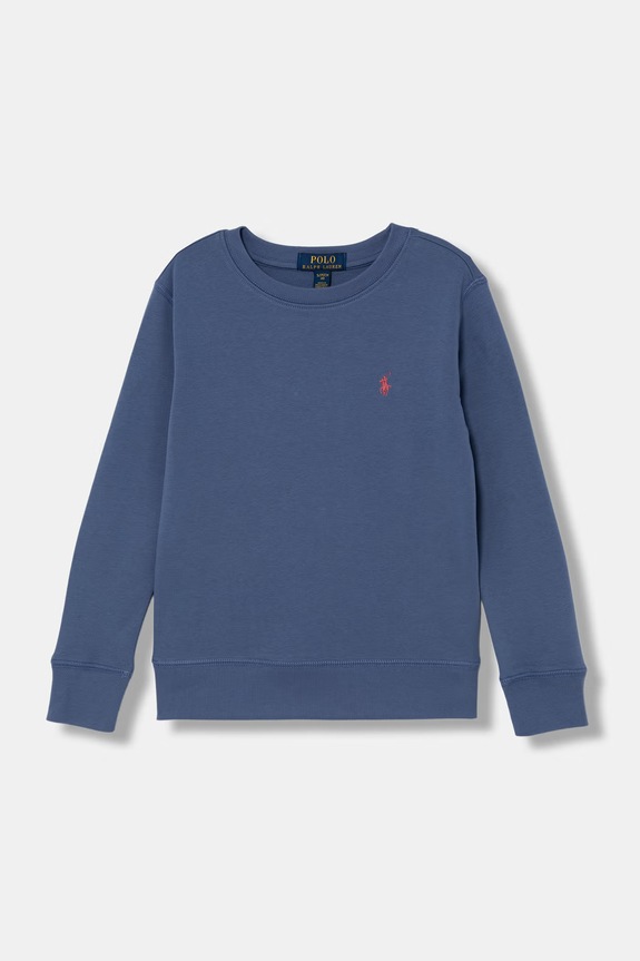 Polo Ralph Lauren μπλούζα παιδική με βαμβάκι σκούρο μπλε 323971277500