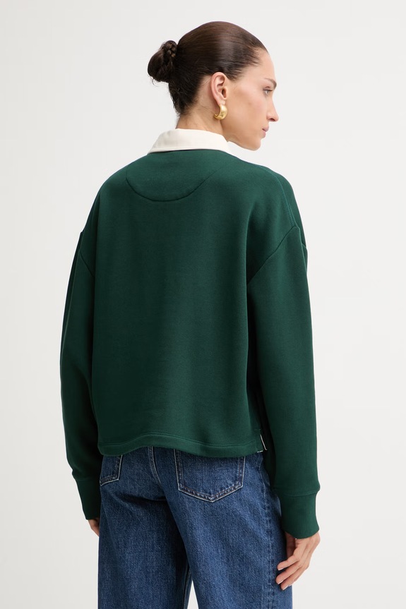 Odzież rag & bone bluza damska Terry RE5I26PT3VW zielony