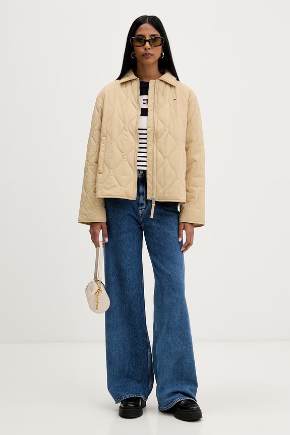 Tommy Jeans bluza oversize damska bawełniana DW0DW22824 granatowy AW26