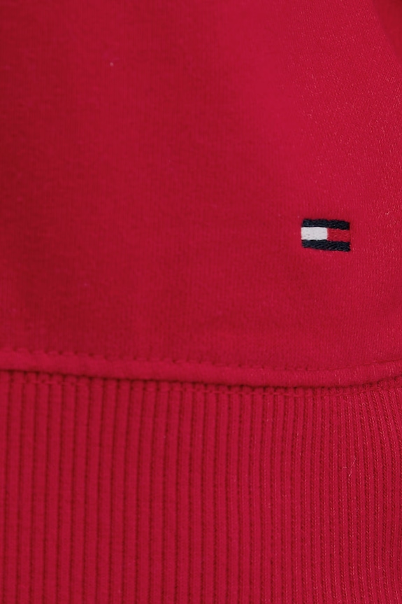 Tommy Jeans hanorac pentru femei, din bumbac DW0DW22835 rosu