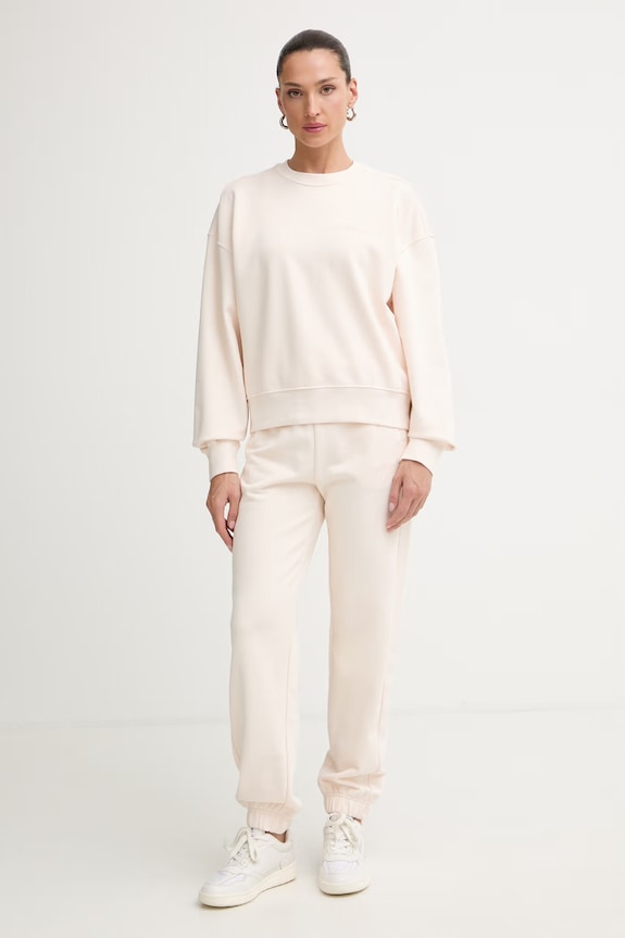Calvin Klein női pamut melegítőfelső LV044G214G bézs AW26